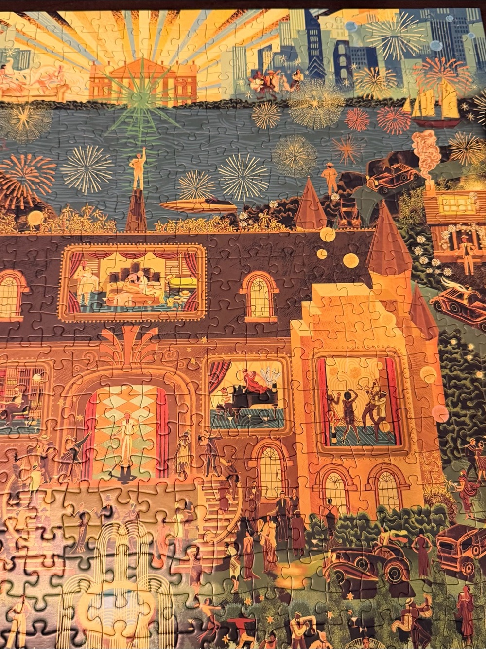 The World of The Great Gatsby 1000 Pieces Puzzle Adam Simpson Laurence King - Picture 6 of 12